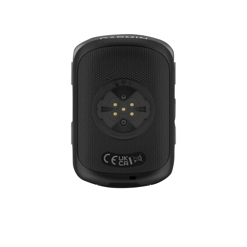 Garmin Edge 540 cycling GPS computer sensor bundle, black back view