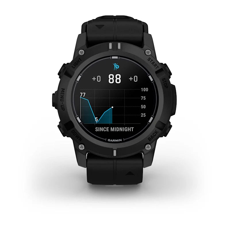 Garmin Descent G2 Dive Smartwatch, Black with Black Band (010-02986-00) by Garmin