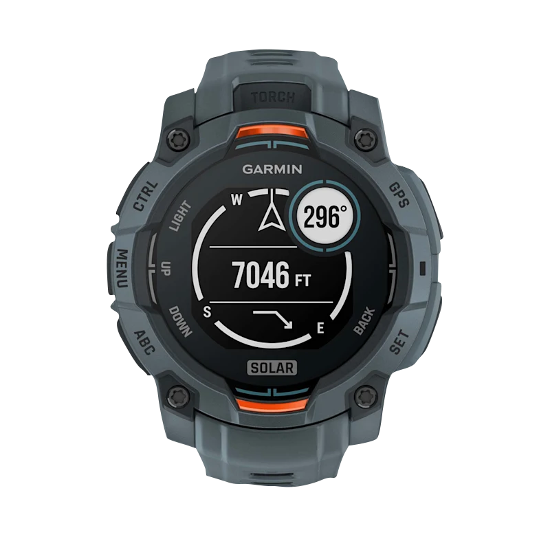 Garmin Instinct 3 Solar 45mm Twilight smartwatch with Twilight Band