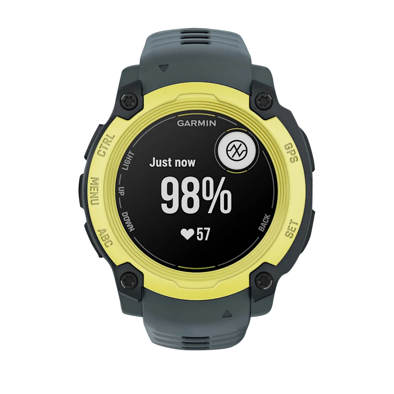 Garmin Instinct E 40mm smartwatch in Electric Lime with Twilight Band