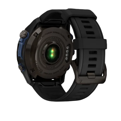 Garmin Descent Mk3i, 51 mm Carbon Gray DLC Titanium with Black Silicone Band (010-02752-10) by Garmin