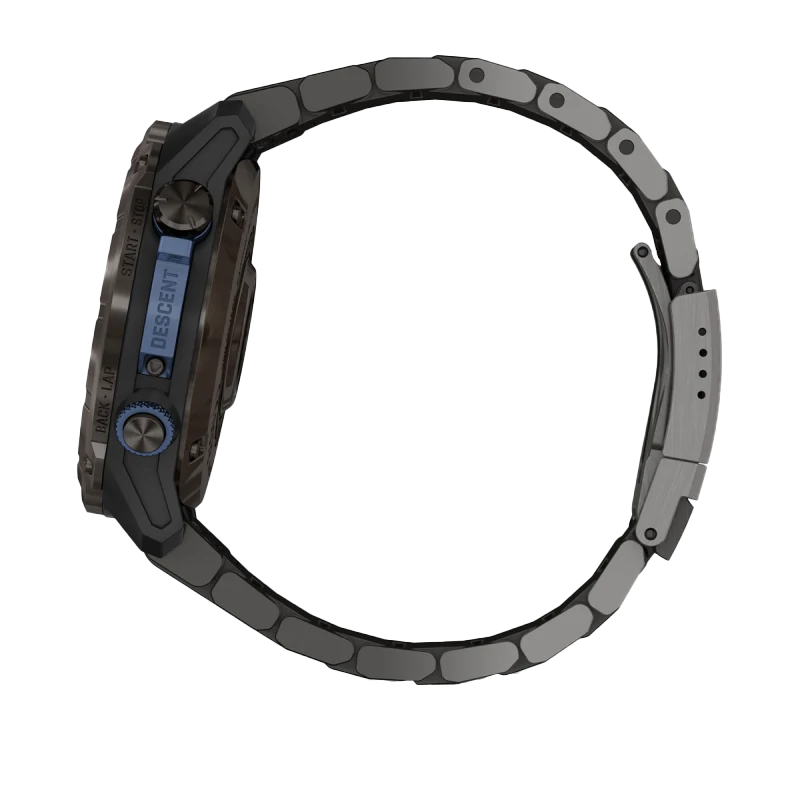 Garmin Descent Mk3i 51 mm Carbon Gray DLC Titanium dive computer with DLC titanium band