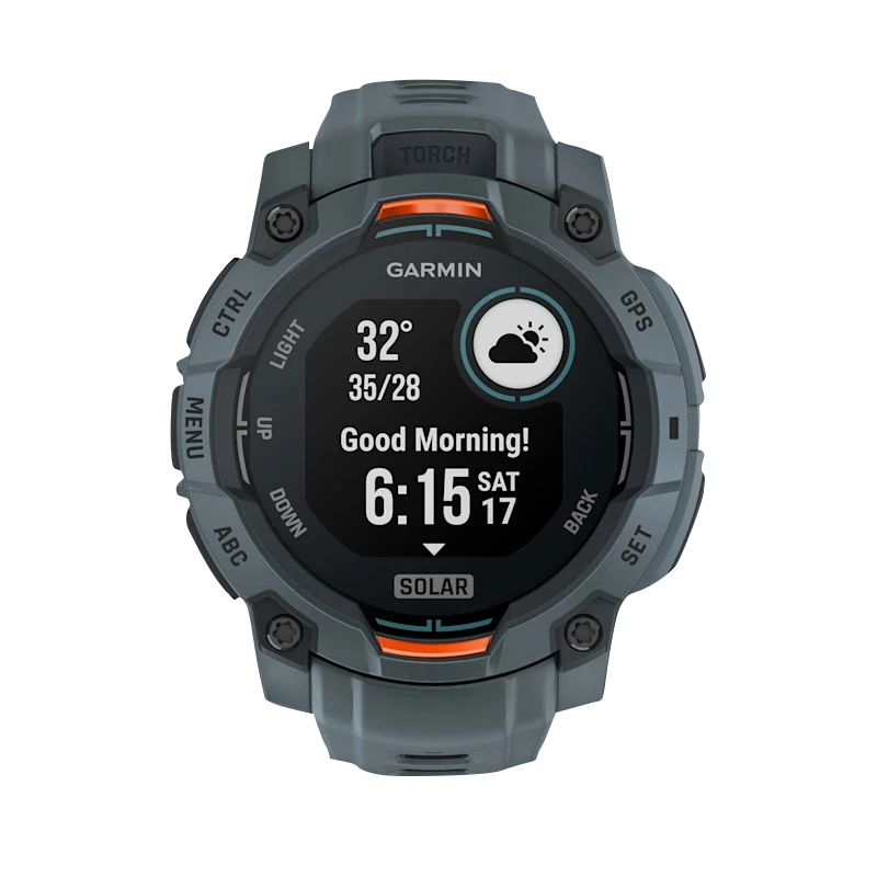 Garmin Instinct 3 Solar smartwatch, Twilight with Twilight Band, 45mm