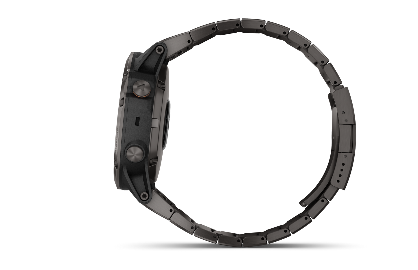 Garmin Fenix 5X Plus Sapphire smartwatch with carbon gray titanium band