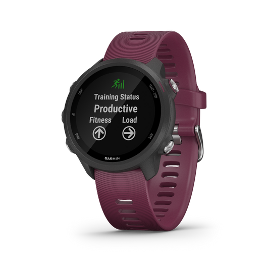 Garmin Forerunner 245, Berry, Premium Fitness GPS Smartwatch for Runners (010-02120-01) by Garmin