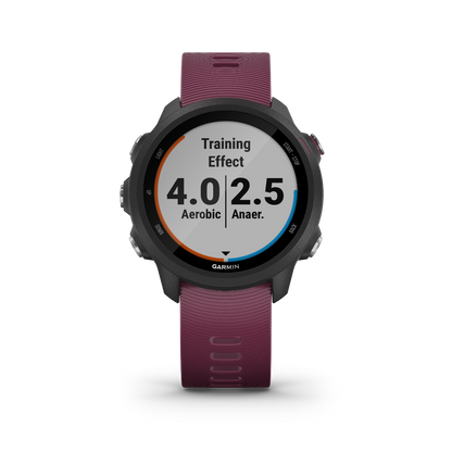 Garmin Forerunner 245, Berry, Premium Fitness GPS Smartwatch for Runners (010-02120-01) by Garmin