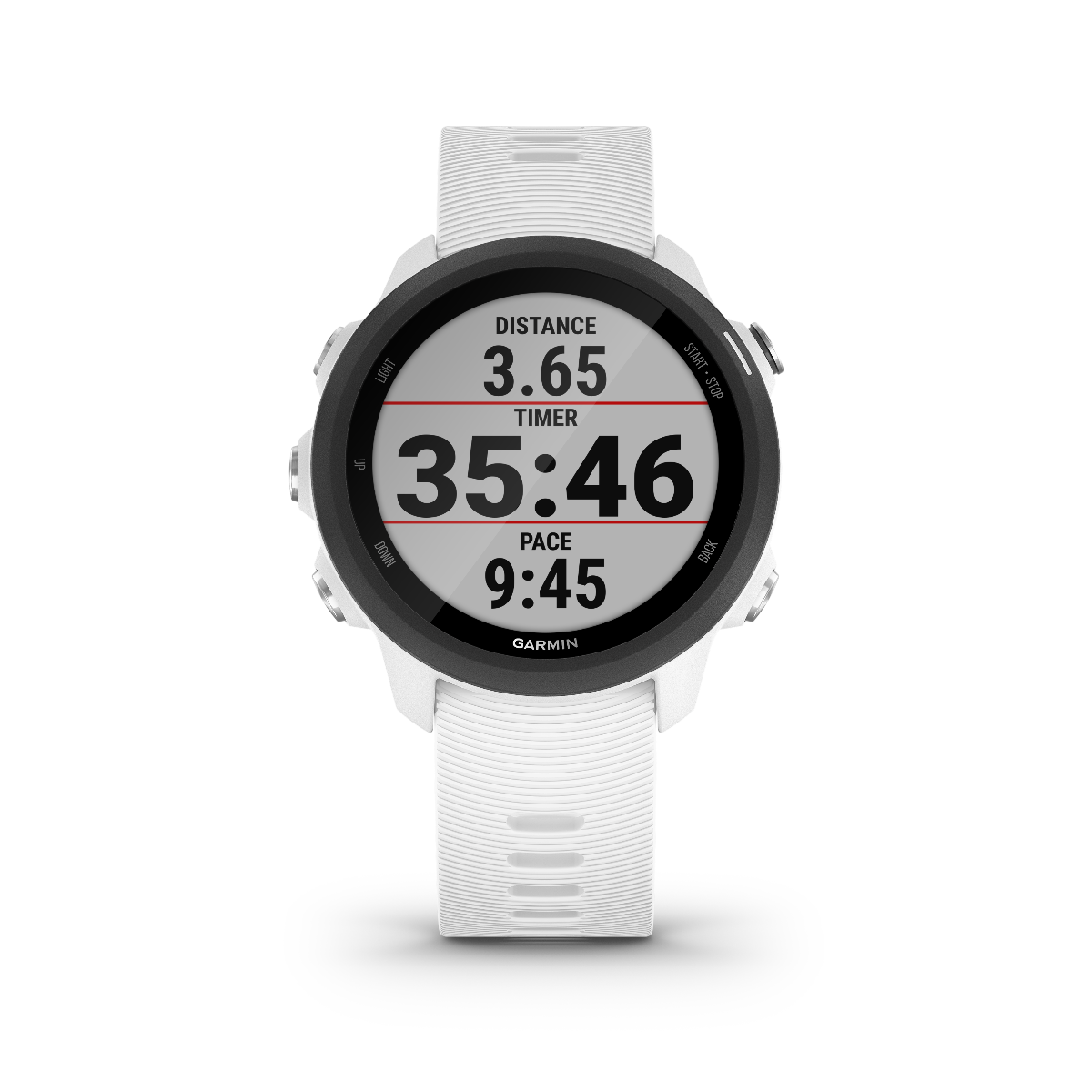 Garmin Forerunner 245 Music, White, Premium Fitness GPS Smartwatch for Runners (010-02120-21) by Garmin