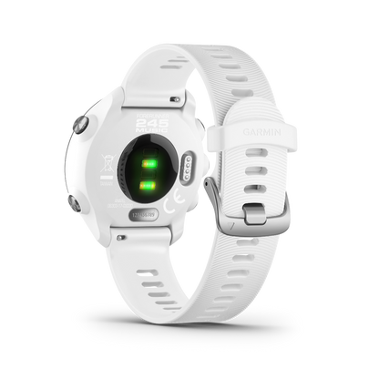 Garmin Forerunner 245 Music, White, Premium Fitness GPS Smartwatch for Runners (010-02120-21) by Garmin