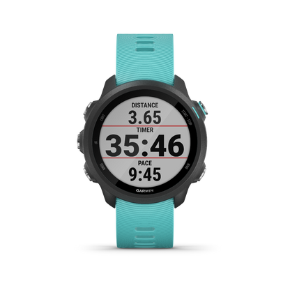 Garmin Forerunner 245 Music, Aqua, Premium Fitness GPS Smartwatch for Runners (010-02120-22) by Garmin