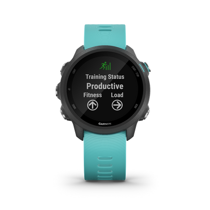 Garmin Forerunner 245 Music, Aqua, Premium Fitness GPS Smartwatch for Runners (010-02120-22) by Garmin