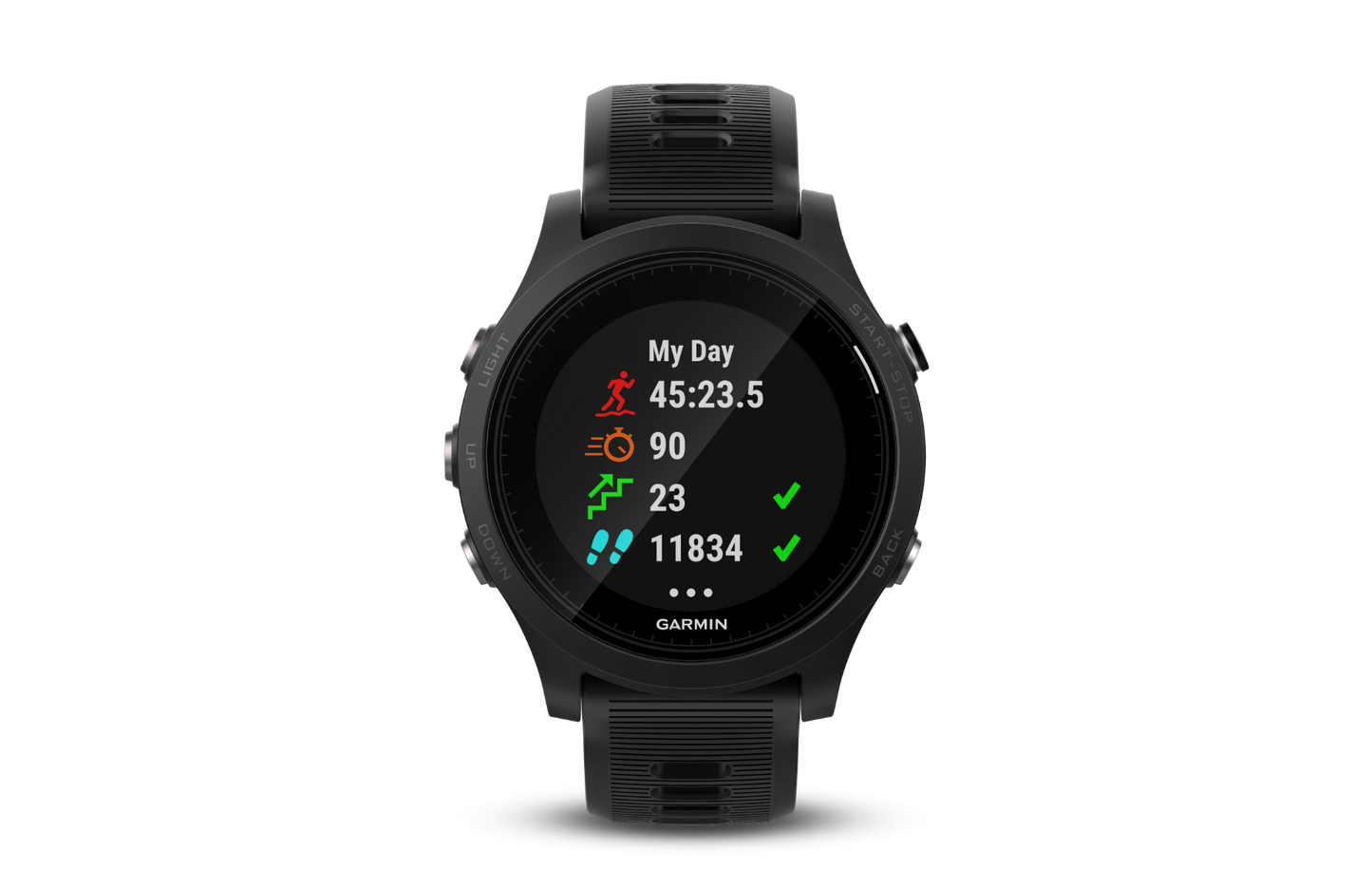 Garmin Forerunner 935 black smartwatch, certified refurbished