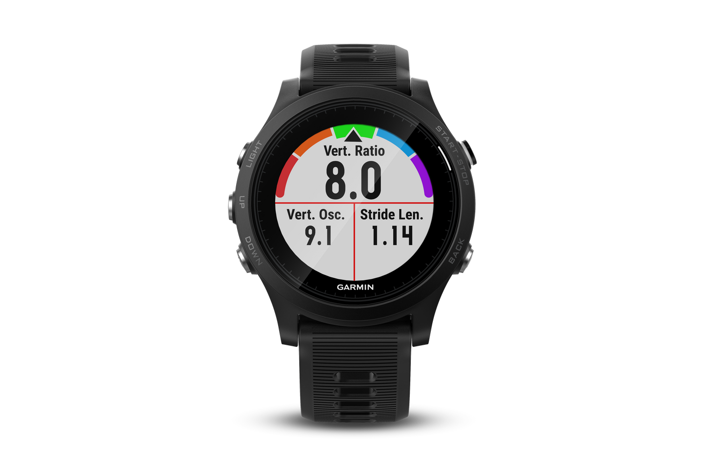 Garmin Forerunner 935 black smartwatch with black band