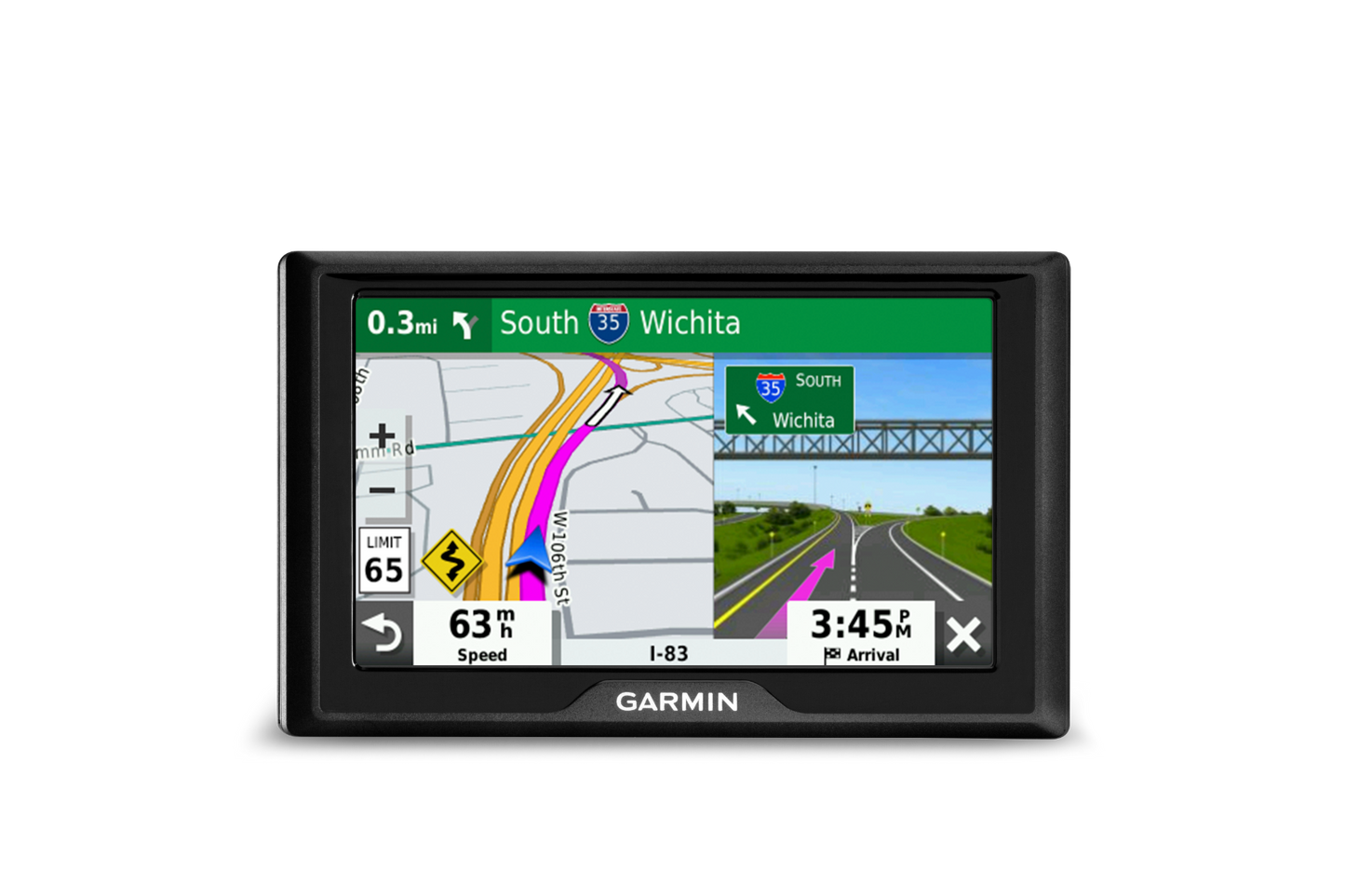 Garmin Drive 52 GPS navigator, 5-inch display, black automotive navigation system
