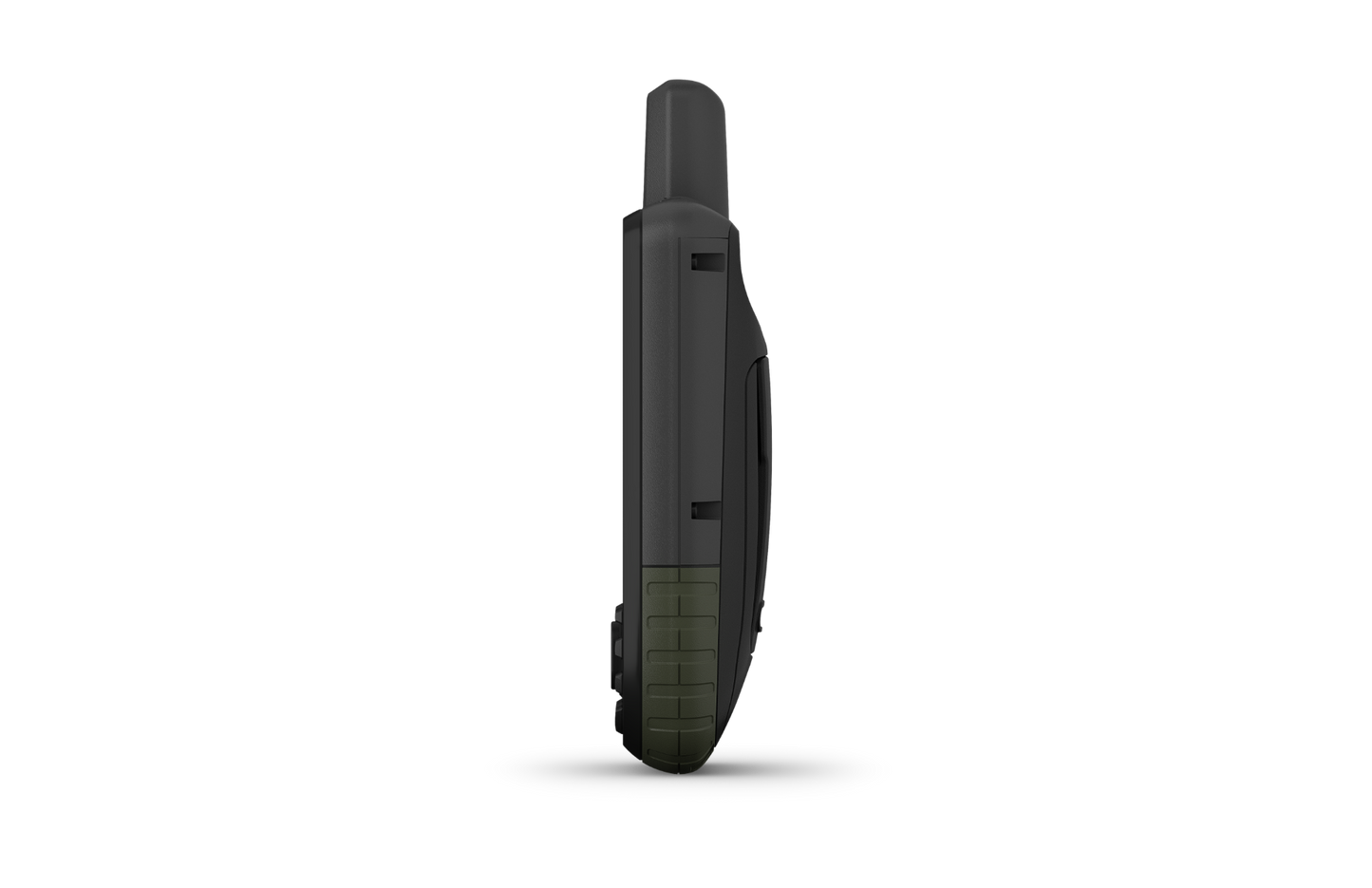 Garmin GPSMAP 66s handheld GPS with multisatellite reception; rugged black body with olive-green grip.