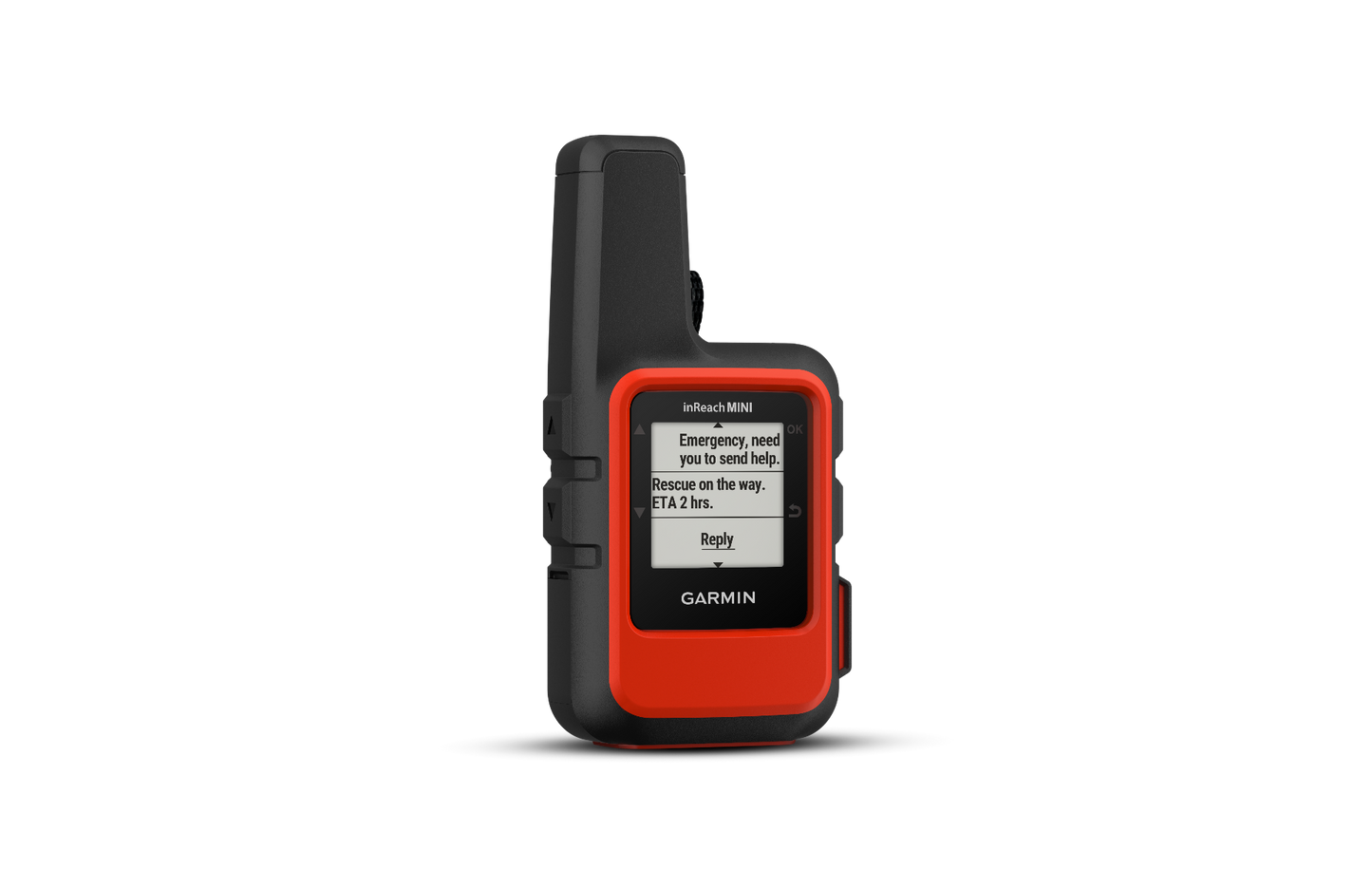 Garmin Inreach Mini, Orange, Rugged & Lightweight GPS Satellite Communicator w/ InReach & SOS (Garmin Certified Refurbished) by Garmin