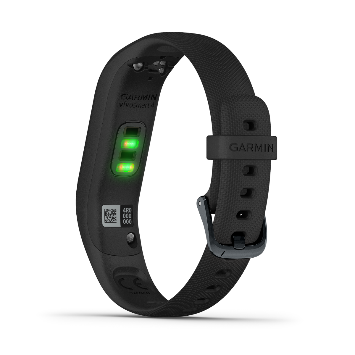 Garmin Vivosmart 4 black activity monitor with midnight hardware, large.