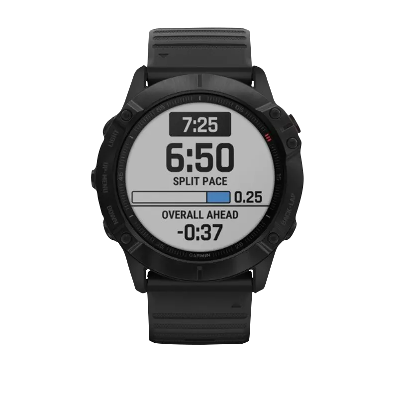 Garmin Fenix 6X Pro, Black with Black Band (Garmin Certified Refurbished) by Garmin