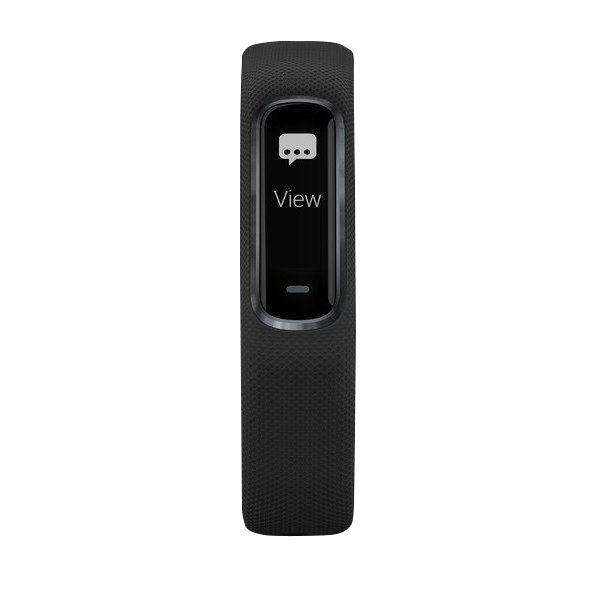 Garmin Vivosmart 4 black fitness tracker with midnight hardware