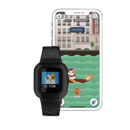 Garmin Vívofit jr. 3, Black Cosmic Watch for Kids (Garmin Certified Refurbished) by Garmin