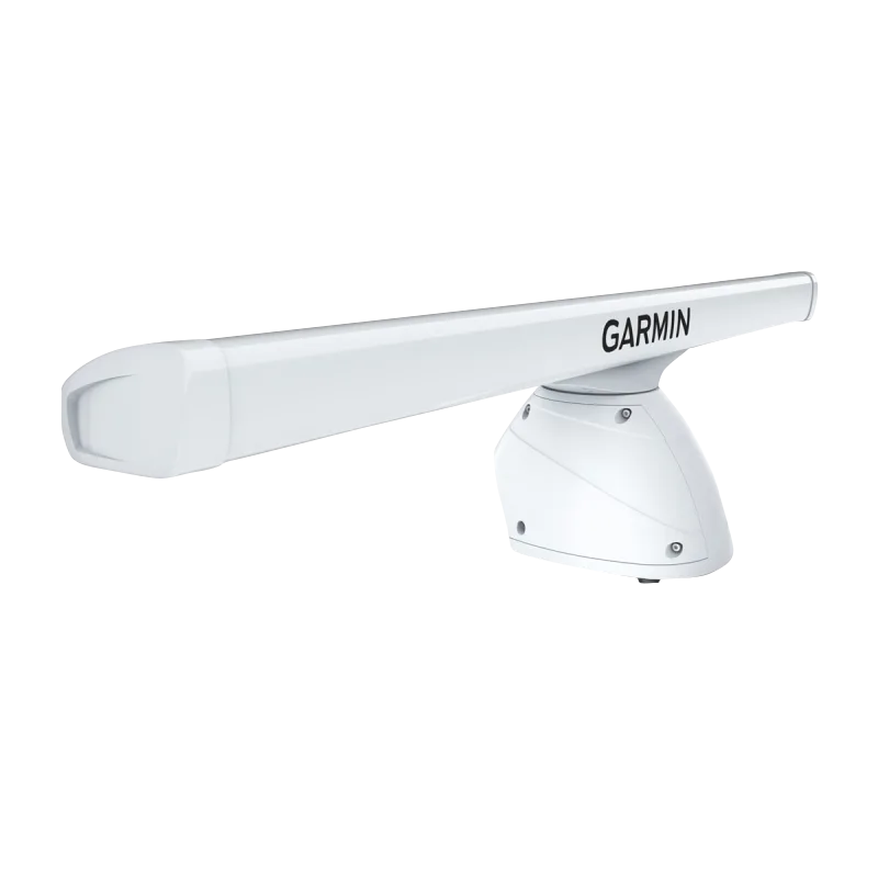 Garmin GMR 434/436 xHD3 open-array radar on pedestal, white