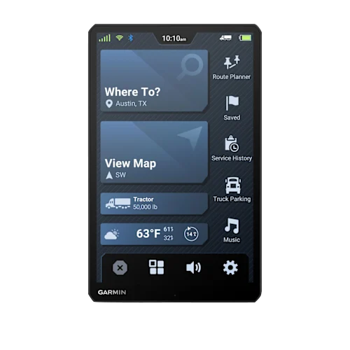 Garmin Dezl OTR1020 GPS Truck Navigator, 10-inch display, black