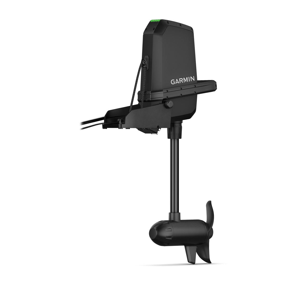 Garmin Force Current kayak trolling motor with power-steer foot pedals, black