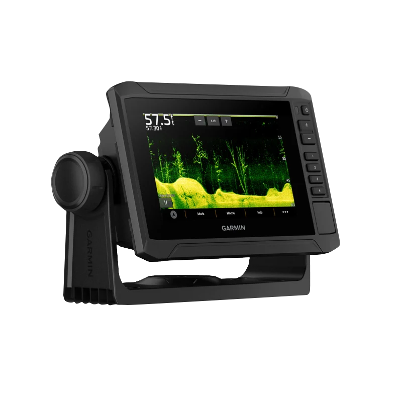 Garmin ECHOMAP UHD2 6-inch sv chartplotter with GT54UHD-TM transducer and Navionics+ U.S. Inland mapping.