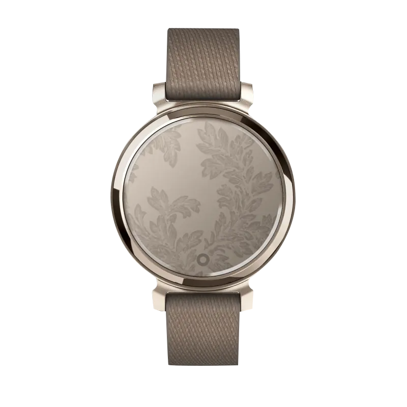 Garmin Lily 2 Classic, Cream Gold with Coffee Nylon Band (Garmin Certified Refurbished) by Garmin