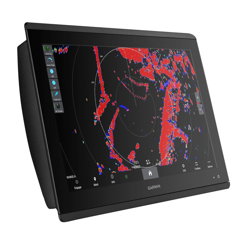 GPSMAP 8617 marine chartplotter with mapping, black display by Garmin