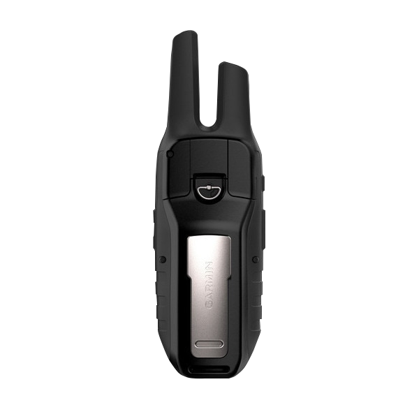 Garmin Rino 750 handheld GPS navigator with 2-way radio, certified refurbished, black