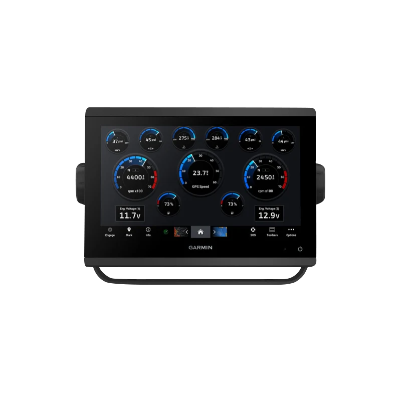 Garmin GPSMAP 943xsv marine chartplotter with SideVü, ClearVü and CHIRP sonar and mapping
