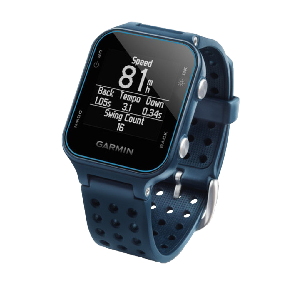 Garmin Approach S20 golf GPS smartwatch, Midnight Teal, certified refurbished