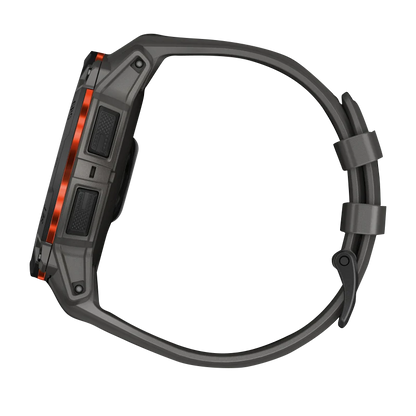 Garmin Instinct 3 Solar, (50mm) Black with Charcoal Band (010-02935-00) by Garmin