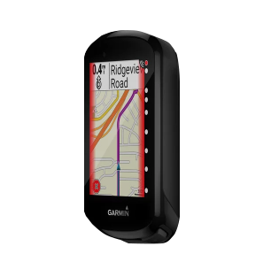 Garmin Edge 830 bike computer bundle in black with color touchscreen map display