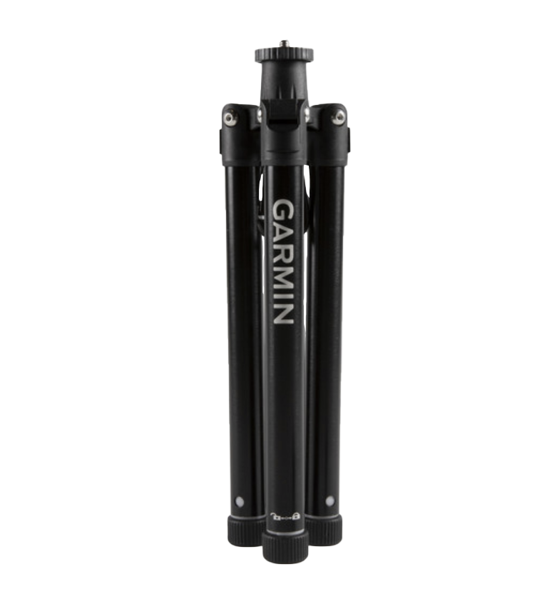 Garmin Xero S1 Large Tripod, black metal legs with Garmin logo