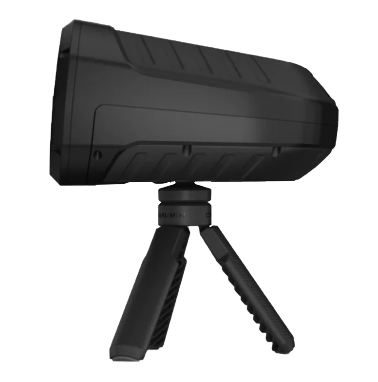Garmin Xero S1 Trapshooting Trainer on compact tripod, black