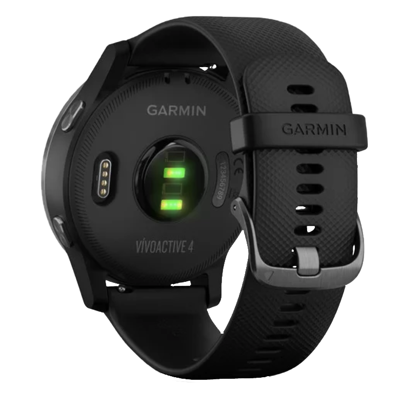 Garmin Vivoactive 4 - Slate with Black Band (010-02174-11) by Garmin