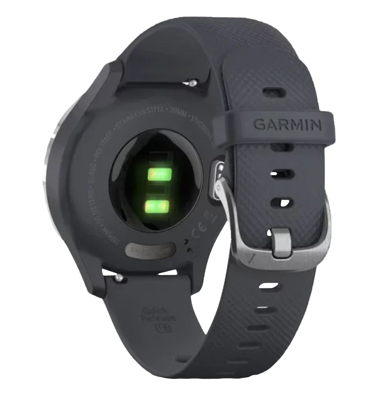 Garmin Vívomove 3S smartwatch with Granite Blue band