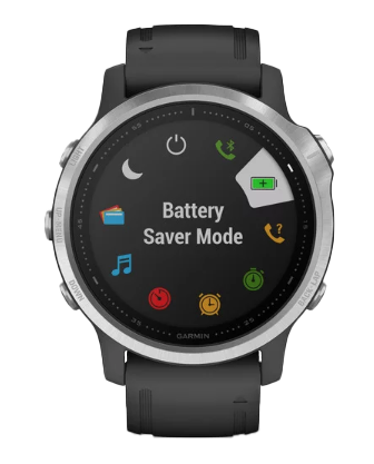 Garmin Fenix 6S Silver With Black Band (010-02159-01) by Garmin