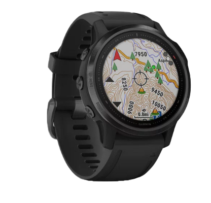 Garmin Fenix 6S Pro Black With Black Band (010-02159-13) by Garmin