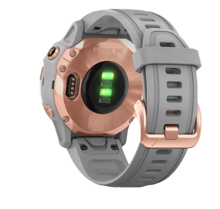 Garmin Fenix 6s Sapphire Rose Gold/Gray smartwatch, refurbished, Garmin Certified Refurbished