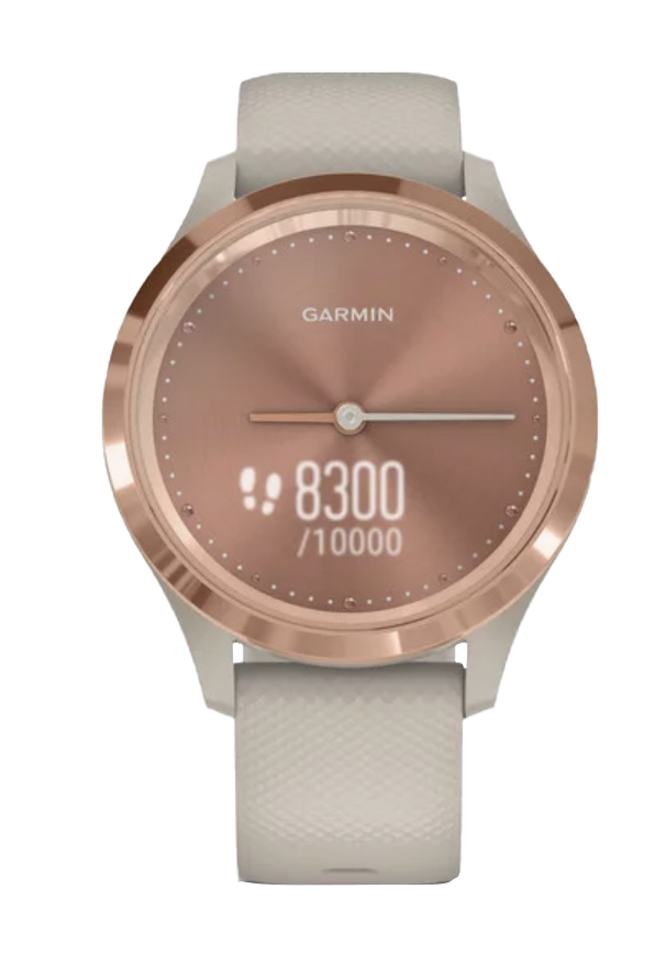 Garmin Vívomove 3S - Rose Gold with Light Sand Band (010-02238-02) by Garmin
