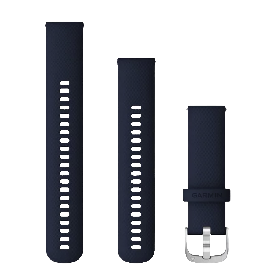 Garmin Quick Release Bands (22 mm) Black w/ Slate Hardware (010-12932-2A) by Garmin