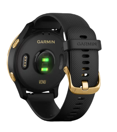 Garmin Venu Black with Gold Hardware (010-02173-31) by Garmin