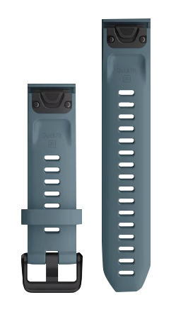 Garmin Quickfit 20 Watch Band Lakeside Blue Silicone (010-12870-00) by Garmin