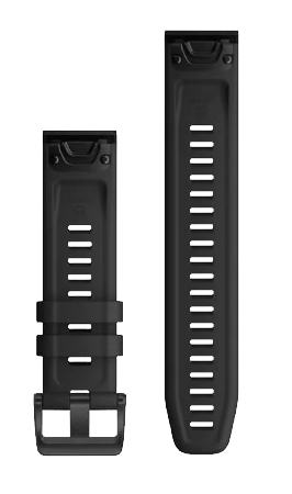 Garmin Quickfit 22 Watch Band Black Silicone (010-12863-00) by Garmin