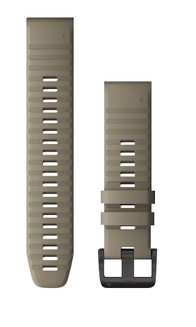 Garmin Quickfit 22 Watch Band Dark Sandstone Silicone (010-12863-02) by Garmin