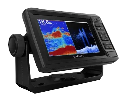 Garmin ECHOMAP 62cv UHD marine chartplotter, black, with worldwide basemap and GT24UH-TM transducer