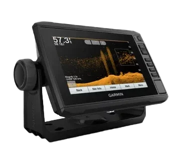 Garmin ECHOMAP 73cv UHD chartplotter with LakeVU g3 and GT24HD-TM transducer