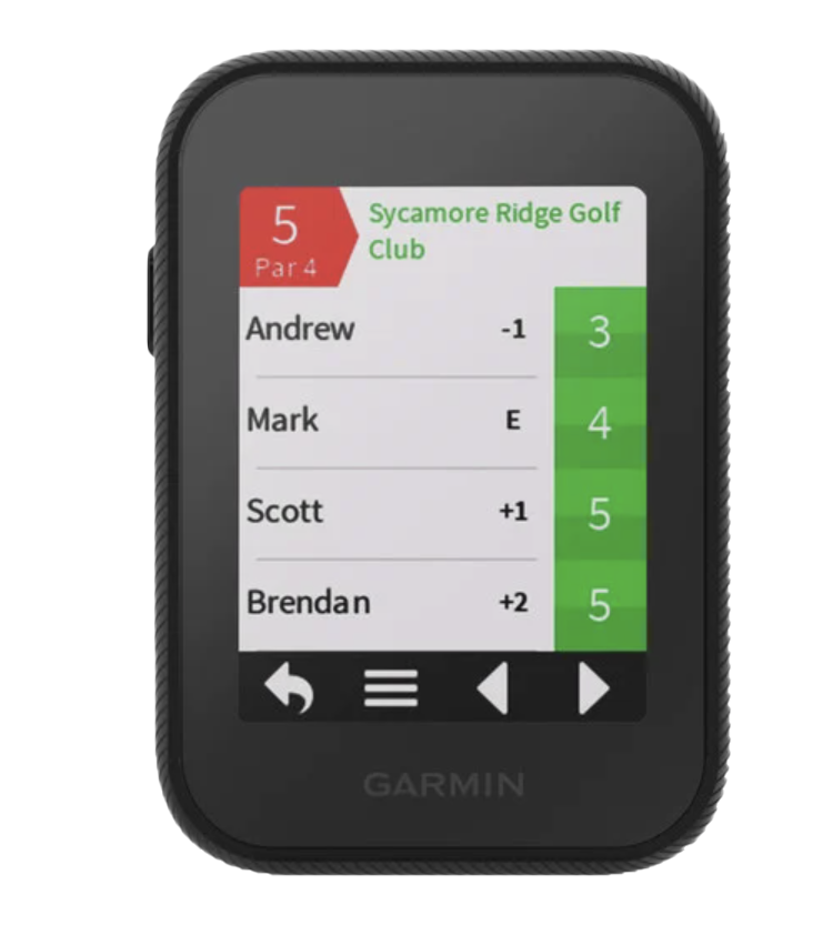 Garmin Approach G30 handheld golf GPS & rangefinder, certified refurbished, black